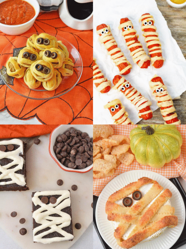 8 Mummy Food Recipes – Best Mummy Food Ideas – Halloween Food