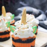 Halloween Unicorn Cheesecake – BEST Halloween Recipe – {Easy} Party Food - Desserts