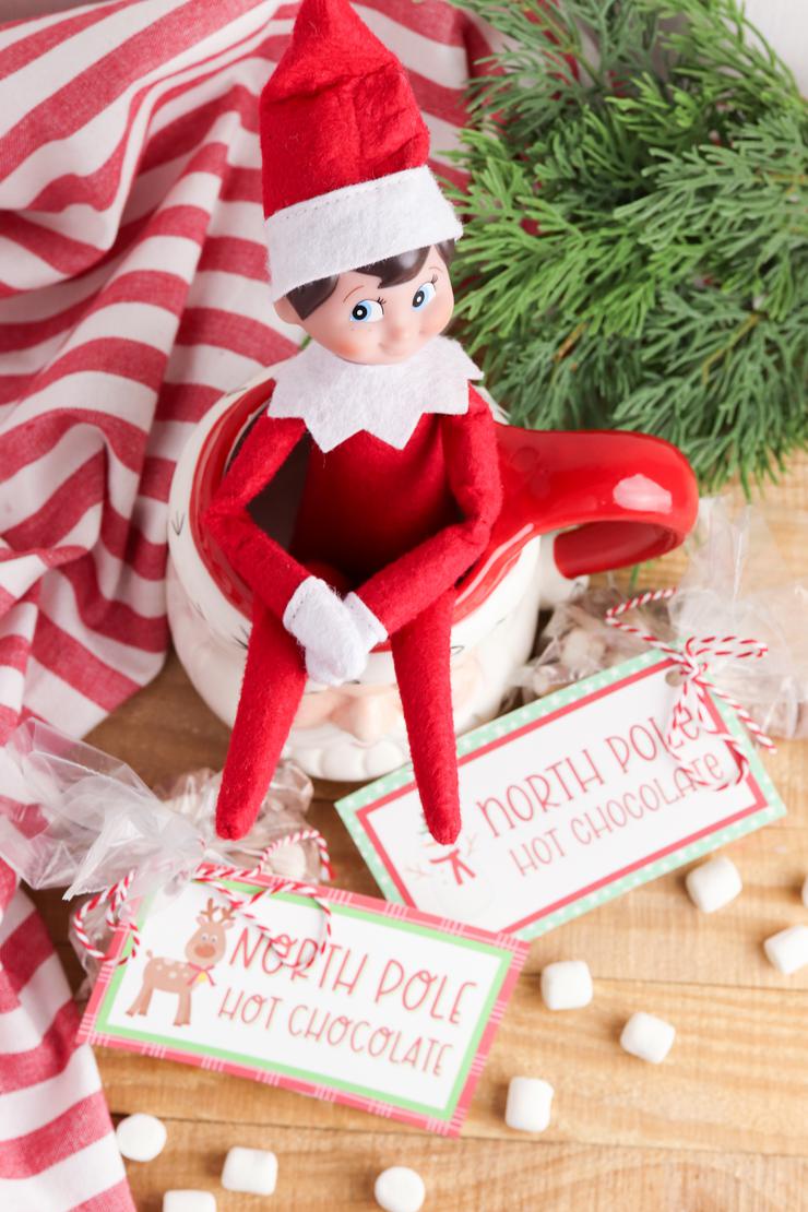 Elf On The Shelf Hot Chocolate Gift