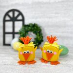 DIY Dollar Tree Spring Chicks - Foam Dice Crafts Projects